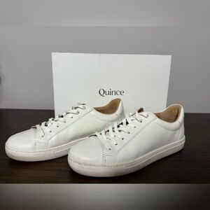 Quince Everyday White Leather Sneakers